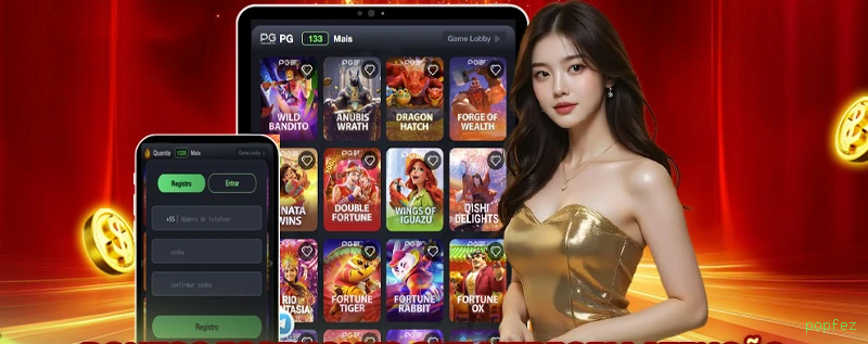 Cassino popfez app mobile